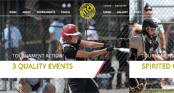 Desktop Screenshot of fastpitchclassic.com